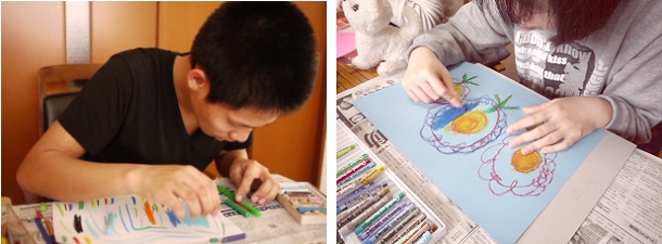 アート教室の様子